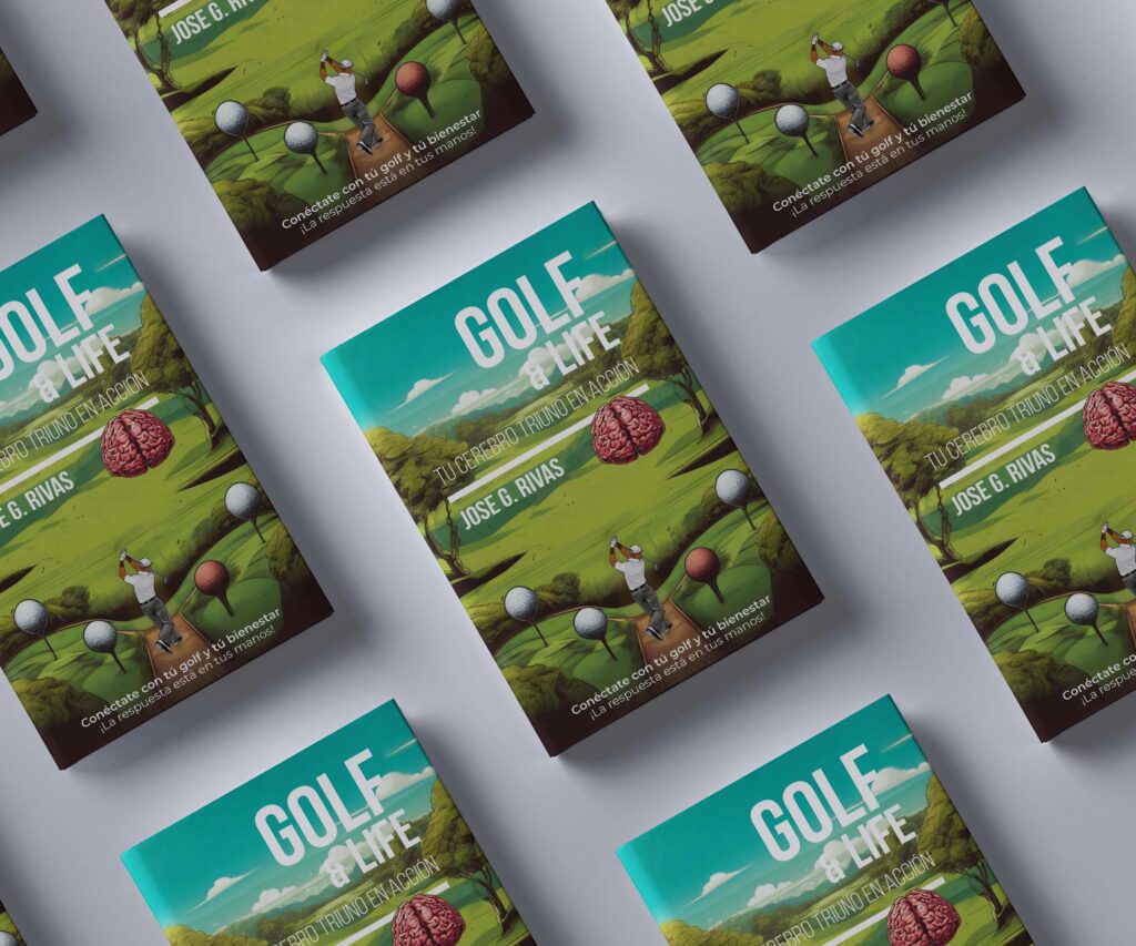 Portada del libro Golf y Vida: Tu cerebro triuno en acción